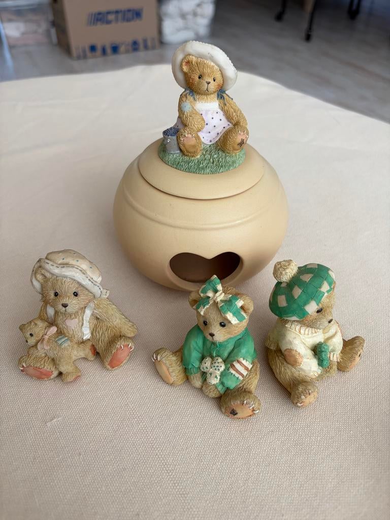 Cherished Teddies Beeldjes en Waxinelichthouder, Ophalen of Verzenden, Gebruikt, Beeldje, Cherished Teddies