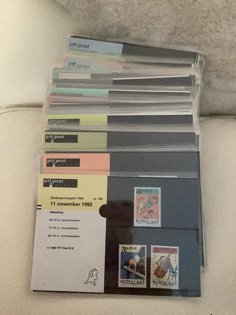 PPT postzegels mapjes, Ophalen of Verzenden, Na 1940, Postfris