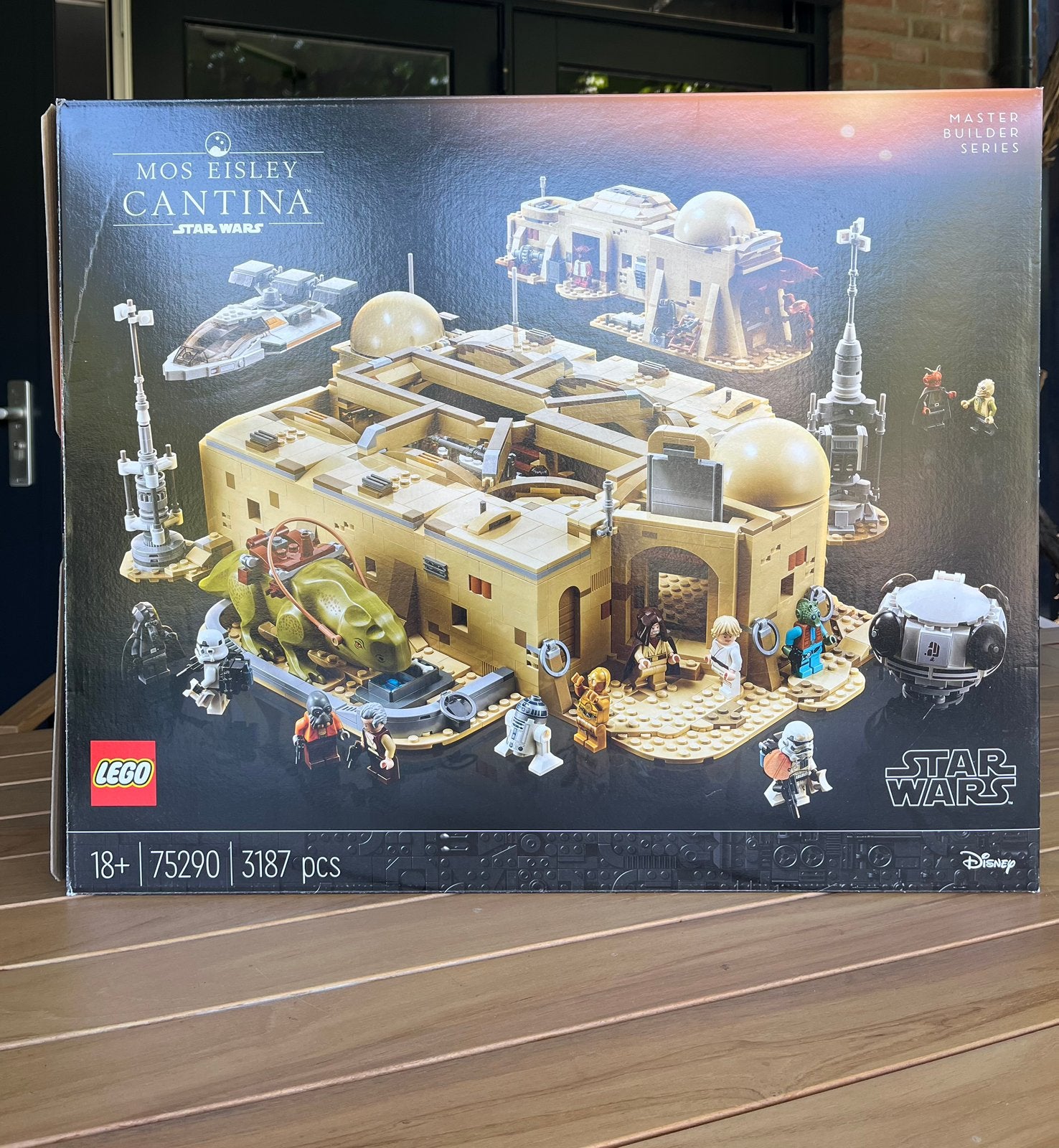 Te koop: LEGO mos eisley cantina, Ophalen, Zo goed als nieuw