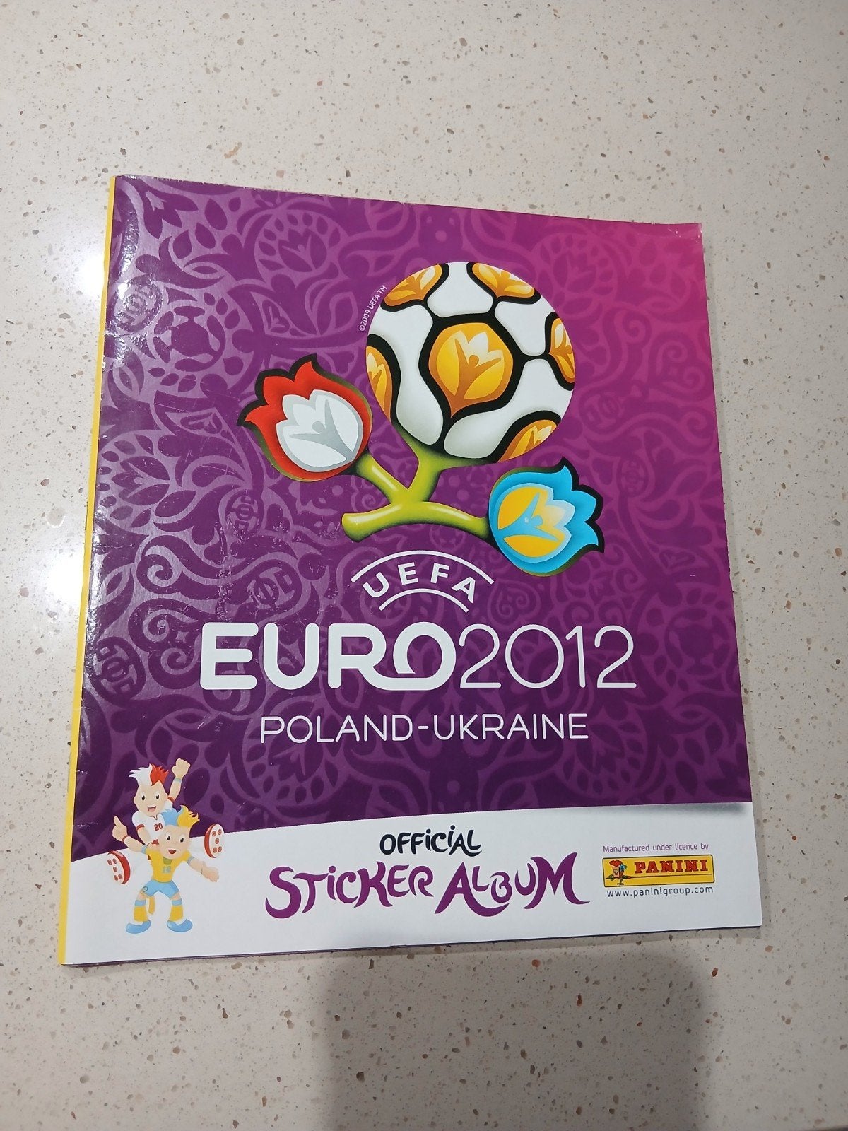 Panini EK 2012 Sticker Album met stickers, Ophalen of Verzenden, Gebruikt, Sport