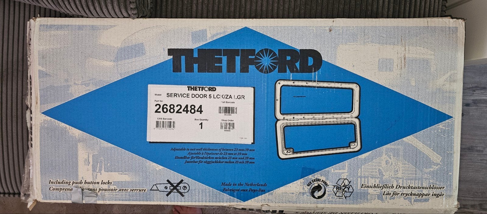 Serviceluik Thetford maat 5, Ophalen of Verzenden, Nieuw