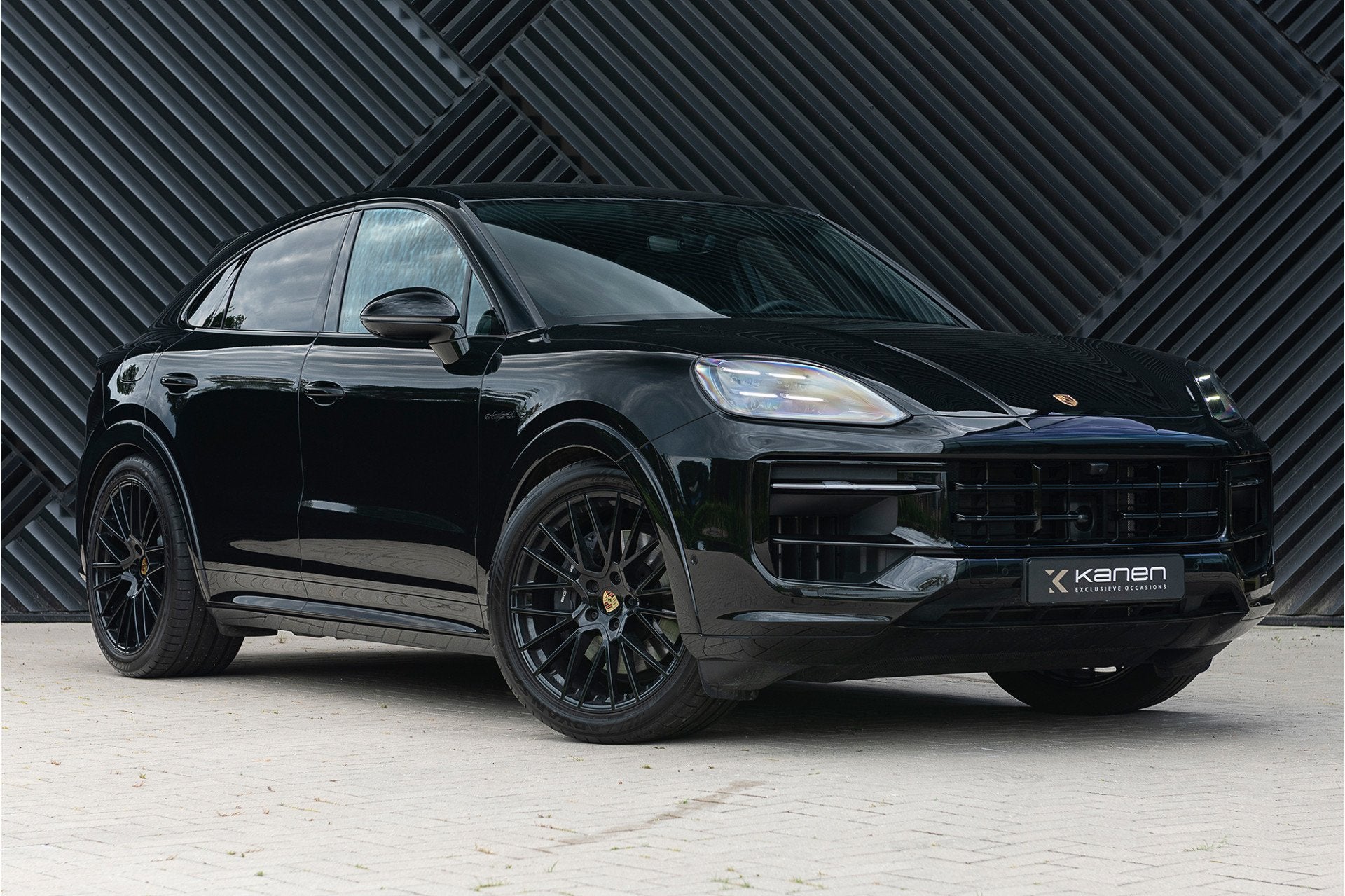 Porsche Cayenne Coupé 3.0 E-Hybrid Sport Design ACC Pano GT, Auto's, Automaat, Cayenne, Gebruikt, Zwart