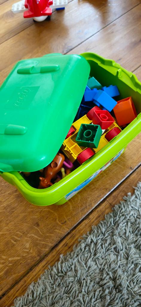 Bak met duplo, Ophalen, Gebruikt, Duplo