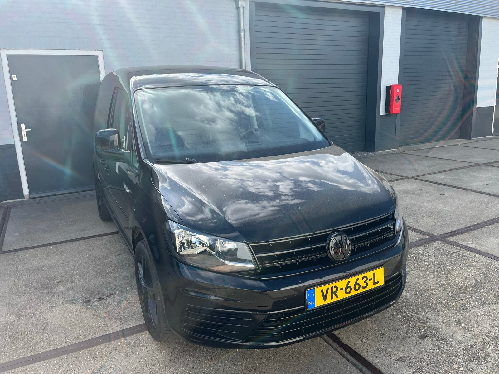Volkswagen Caddy 1.6 D 55KW 2015, Auto's, Bestelauto's, Voorwielaandrijving, Euro 5, 74 pk, Zwart