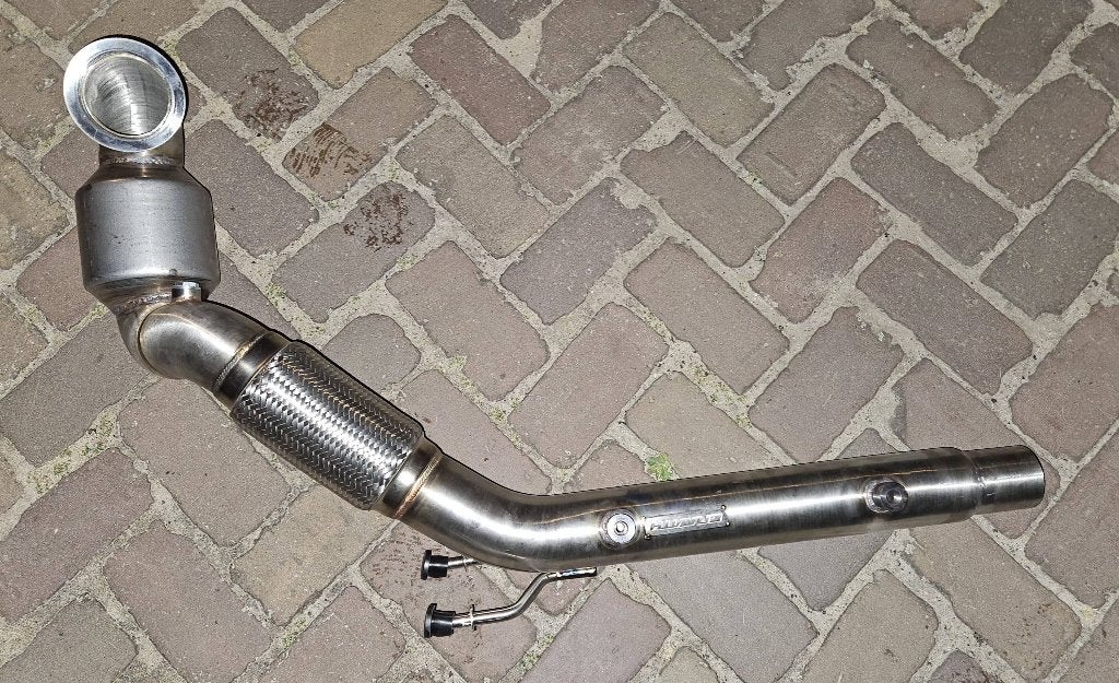 Uitlaat rvs downpipe VOLKSWAGEN AUDI SEAT SKODA 1.8 2.0 TSI, Ophalen of Verzenden