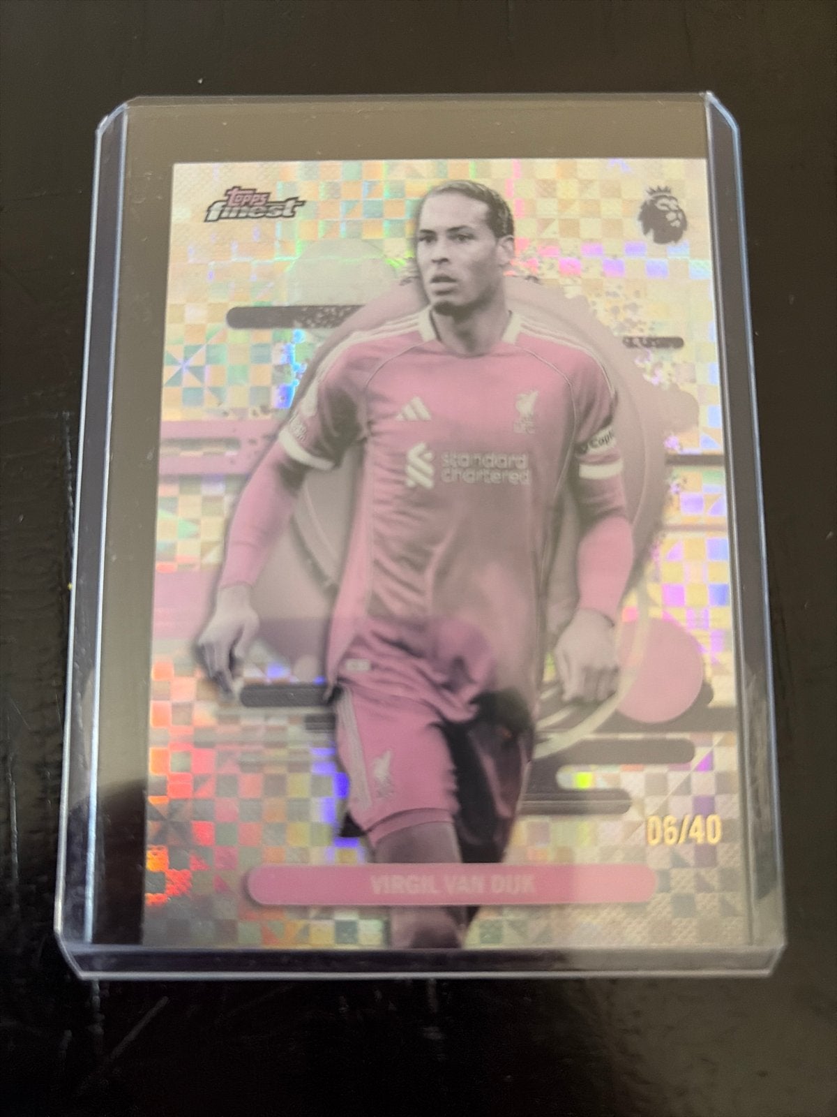 Virgil van Dijk Topps Finest Voetbalkaart 06/40, Ophalen of Verzenden, Nieuw