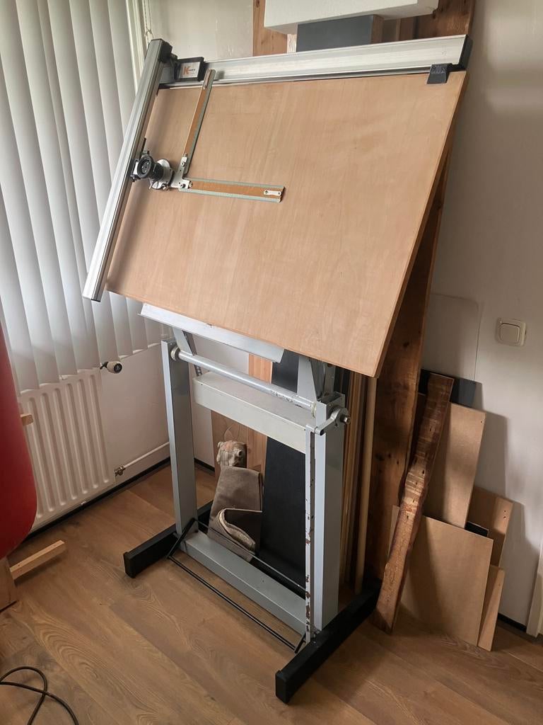 Tekentafel, Doe-het-zelf en Verbouw, Tekentafels, Ophalen, Gebruikt