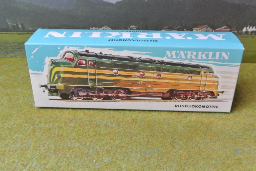 Märklin 3063 doos  replica met boekje replica, Wisselstroom, Locomotief, Nieuw, Ophalen of Verzenden