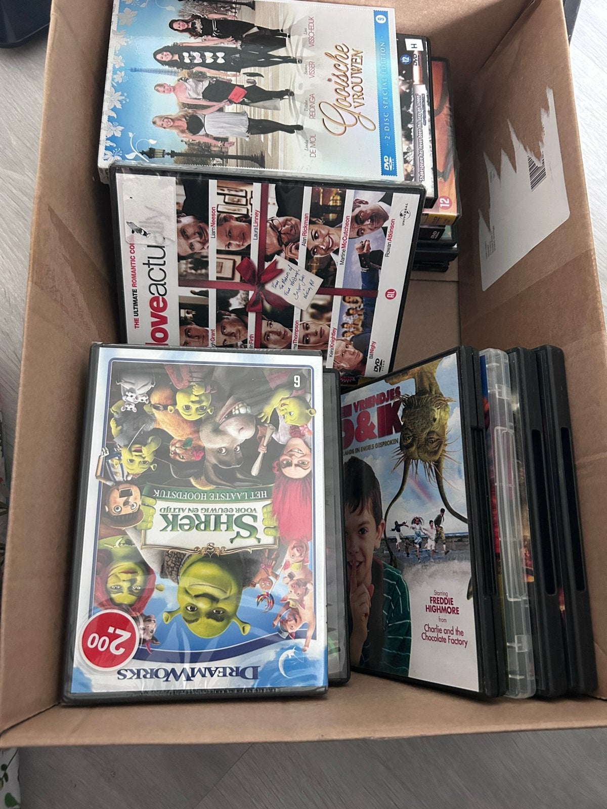 Doos vol met films!, Ophalen of Verzenden, Zo goed als nieuw