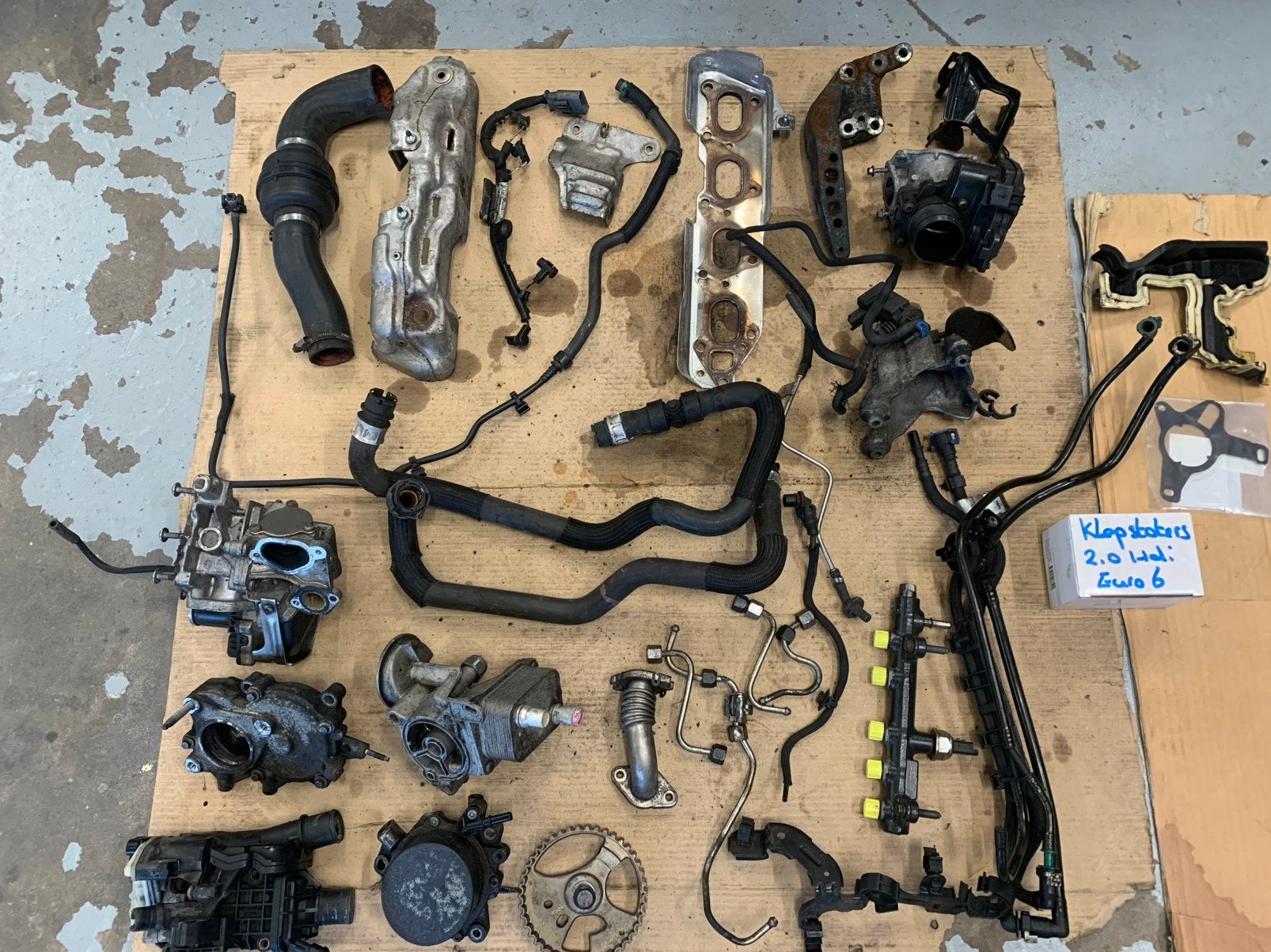 Motor delen 2.0 2.2 BlueHDi Peugeot Citroën Ford Opel Euro6, Auto-onderdelen, Citroën, Gebruikt, -, -