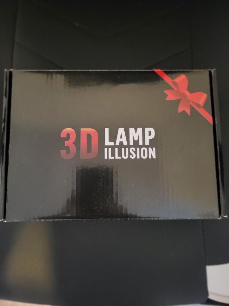 Real Madrid 3D illusie lamp, Ophalen of Verzenden, Nieuw