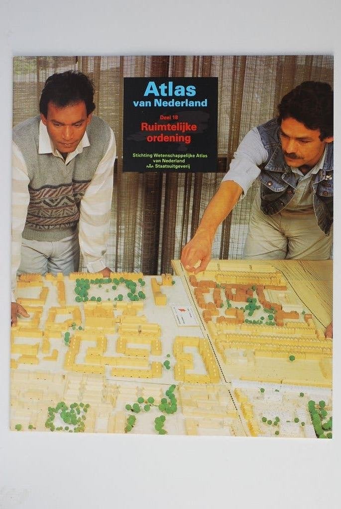 Ruimtelijke ordening - Atlas van Nederland (1984), Verzenden, Zo goed als nieuw