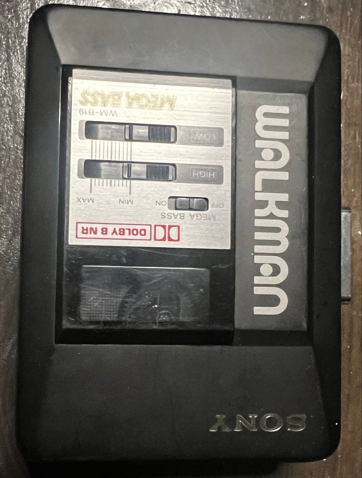 Sony Walkman WM-B19 met Dolby B NR en Mega Bass, Ophalen of Verzenden, Walkman