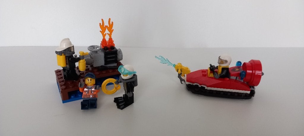 Lego 60106 City Brandweer starterset, Lego, Compleet, Ophalen of Verzenden, Complete set