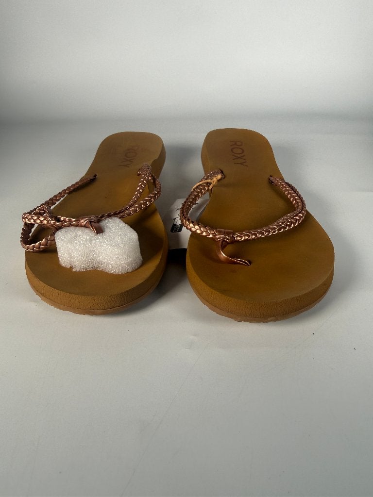 Roxy Costas II Flip-Flops – Bronze Rose Gold – EU 39, Slippers, Verzenden, Zo goed als nieuw, Roze