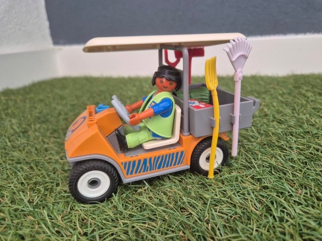 Playmobil 6636 Dierenverzorger met materiaal, Ophalen of Verzenden