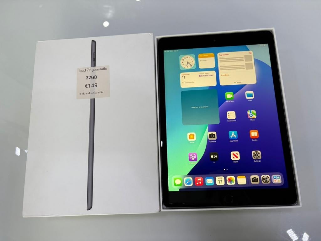 Ipad 7e generatie 32GB, Computers en Software, 10 inch, Apple iPad, 8223AC, Overige kleuren