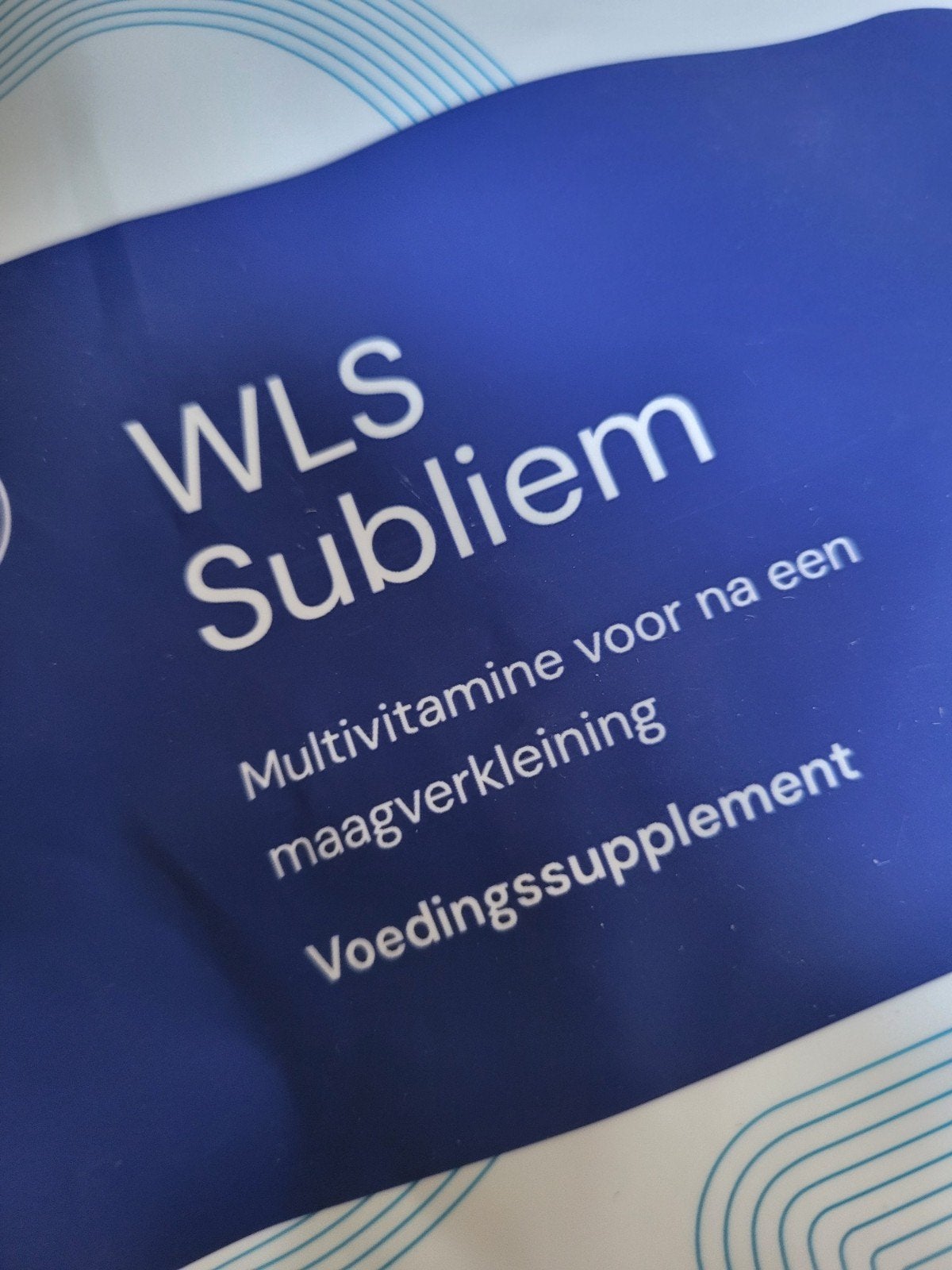 WLS Subliem Multivitamine na maagverkleining - 3 zakken, Ophalen of Verzenden, Nieuw