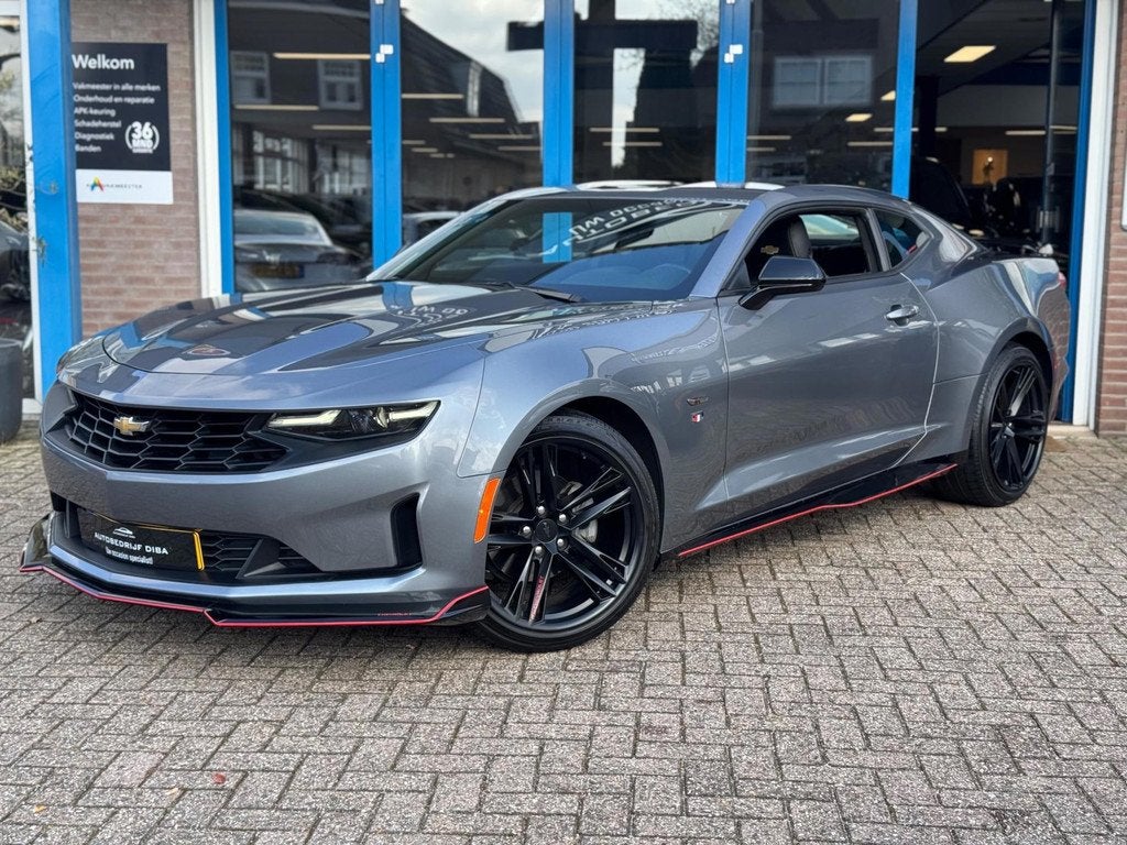 Chevrolet USA Camaro 2.0 Turbo 2020 Grijs AUT LEDER APK NAP!, Auto's, Chevrolet, 1998 cc, Achterwielaandrijving, 4 cilinders, 4 stoelen