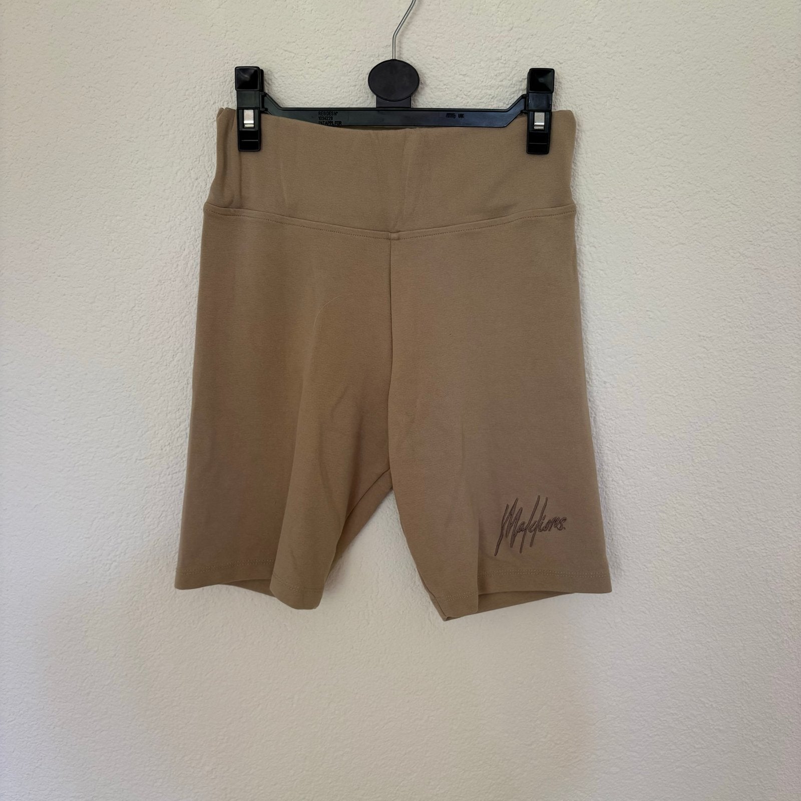 MaleLions Bikershort Dames Maat M, Kleding | Dames, Maat 38/40 (M), Verzenden, Beige, Fitness of Aerobics