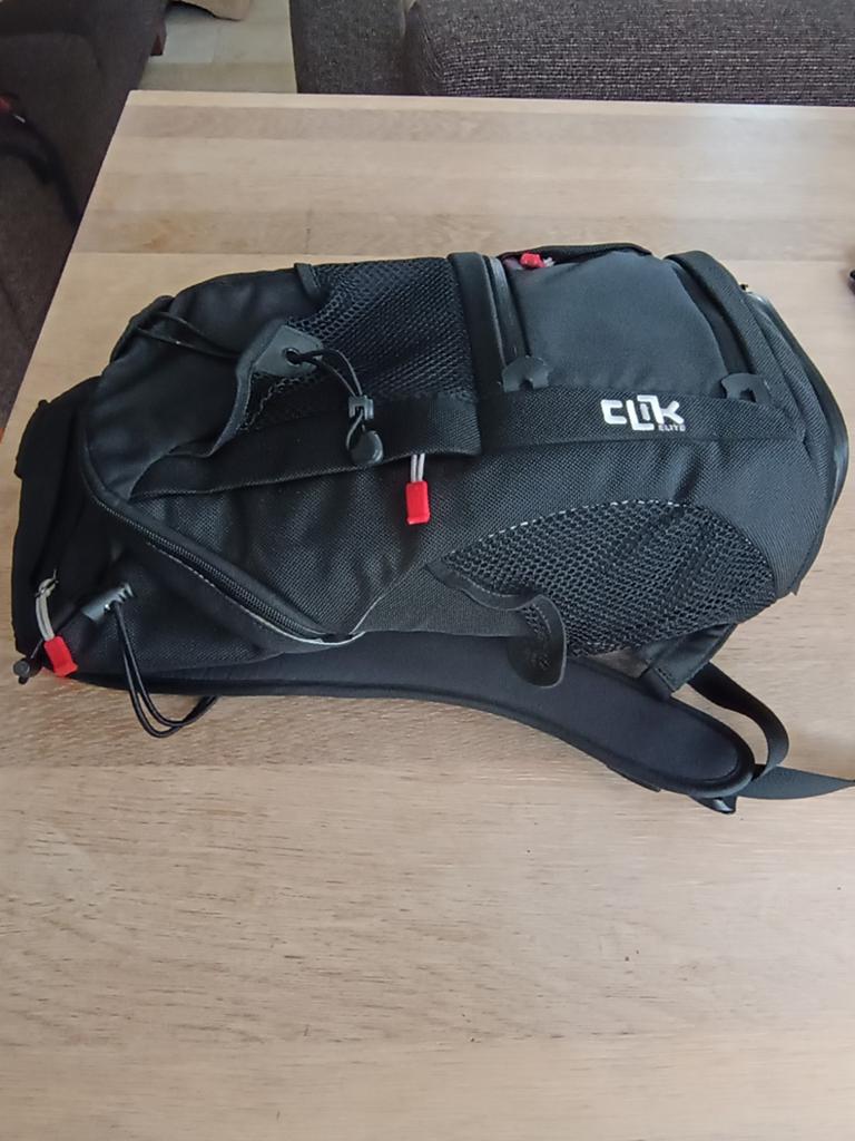 CLIK ELITE Cameratas Rugzak - Zwart, Ophalen of Verzenden, Zo goed als nieuw, Rugtas, Overige merken