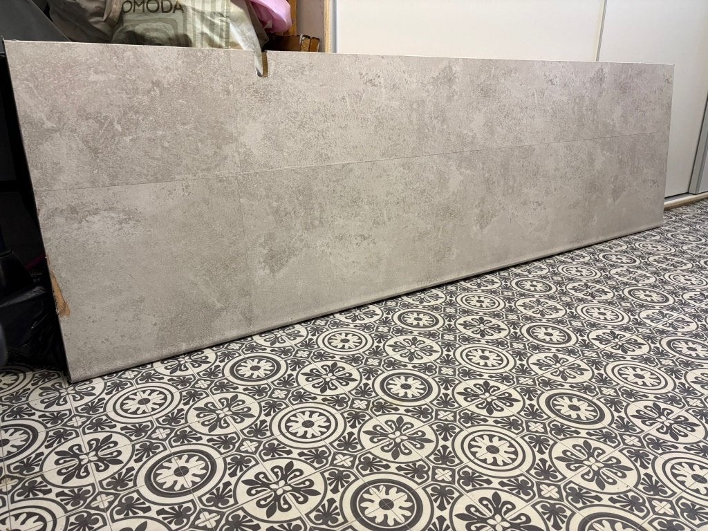 Keukenblad (wasmachine blad), Huis en Inrichting, Keuken | Keukenelementen, Ophalen, Gebruikt, Bruin, 200 cm of meer