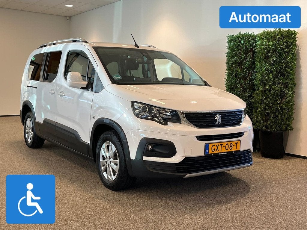 Peugeot Rifter L2 Rolstoelauto Automaat 5+1, 12 maanden, Stof, Gebruikt, Euro 6