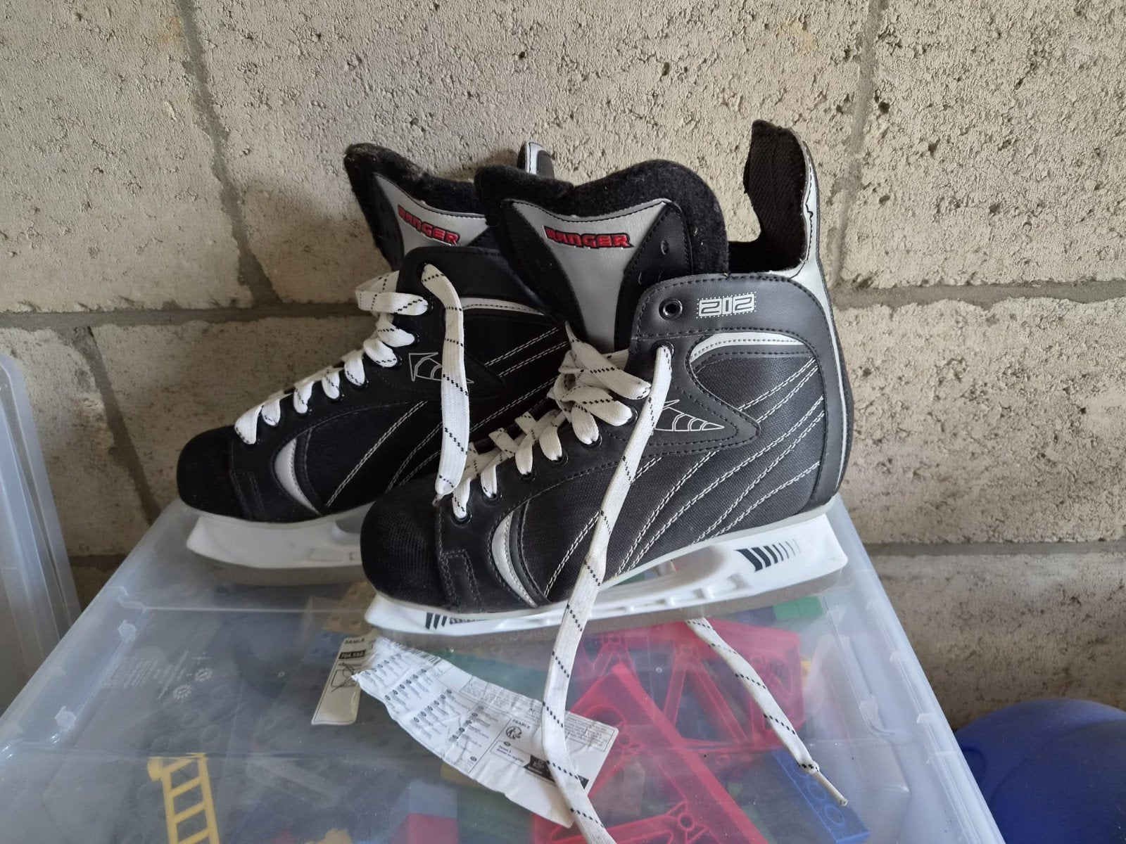 IJshockeyschaatsen, maat 44, Sport en Fitness, Schaatsen, Ophalen, Gebruikt, IJshockeyschaatsen, Overige merken