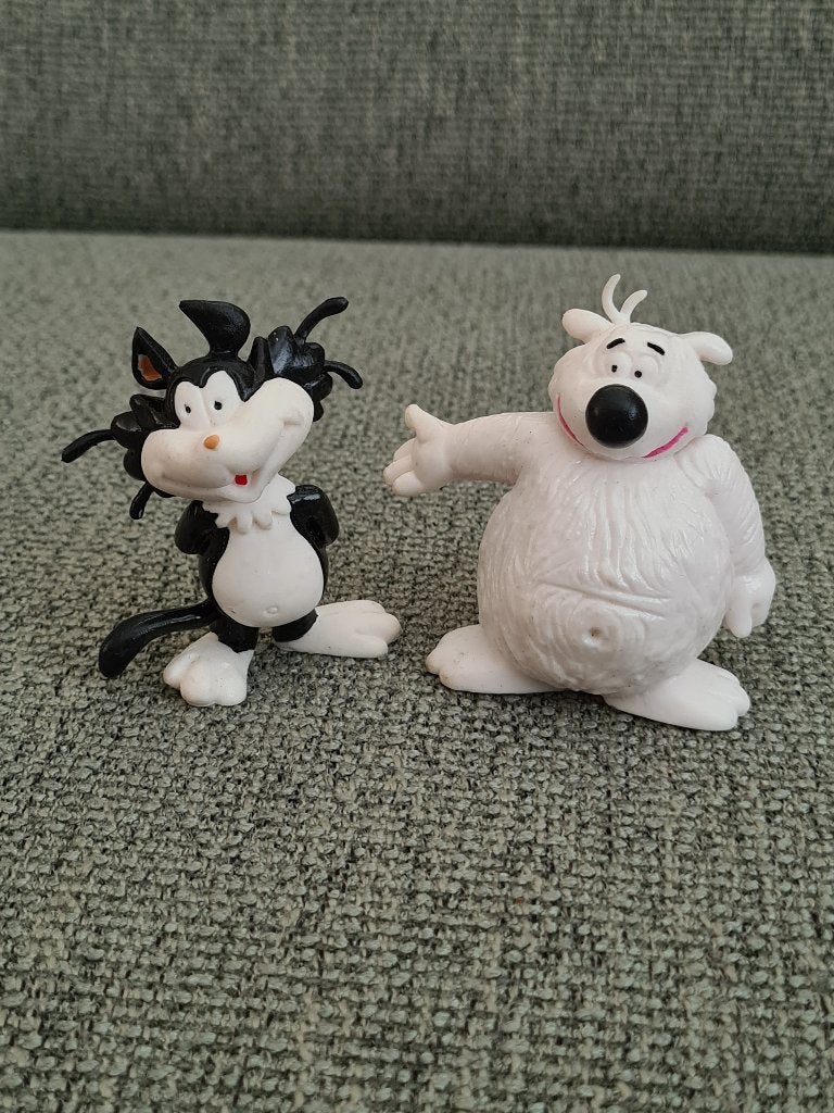 Dommel en baltazar poppetjes yolanda cubitus vintage, Verzamelen, Zo goed als nieuw, Nvt, Nvt, Yolanda