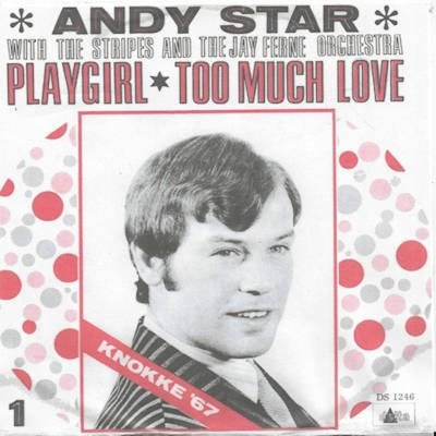 ANDY STAR & STRIPES 1967 UNIEKE NEDERBIET uit DEN HAAG S2314, Ophalen of Verzenden, Gebruikt, 7 inch, Pop