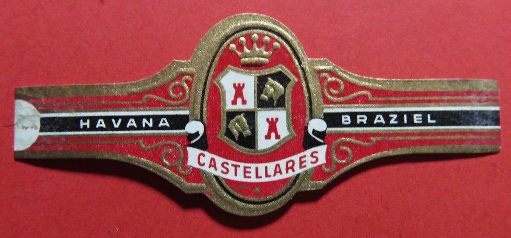 Castellares sigarenbandje, Verzenden, Gebruikt, Sigarenbandjes