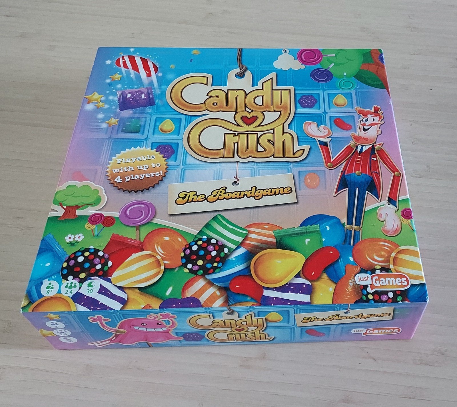 Candy Crush The Boardgame - zo goed als nieuw, Hobby en Vrije tijd, Gezelschapsspellen | Bordspellen, Drie of vier spelers, Ophalen of Verzenden