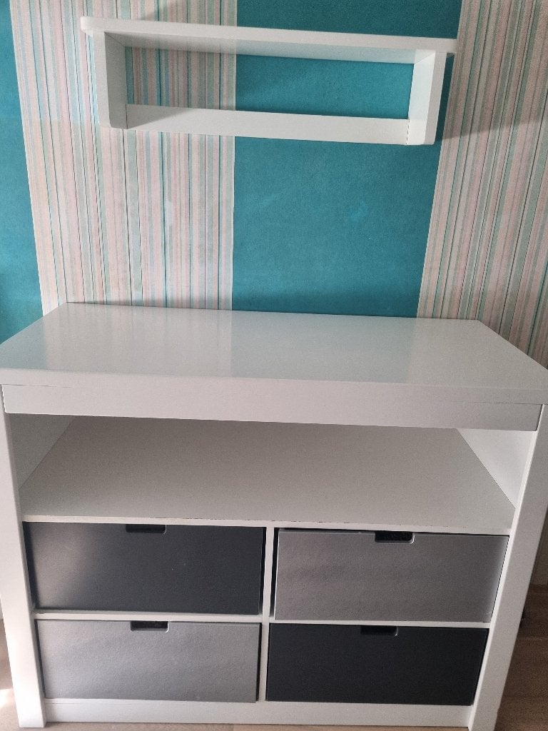 Bopita mix and match commode en wandplank, Ophalen, Gebruikt, 50 tot 70 cm, 100 cm of meer