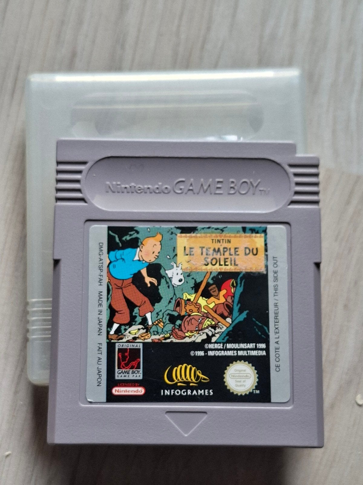 Tintin: Le Temple du Soleil - Nintendo Game Boy, Avontuur en Actie, Gebruikt, 1 speler, Ophalen of Verzenden