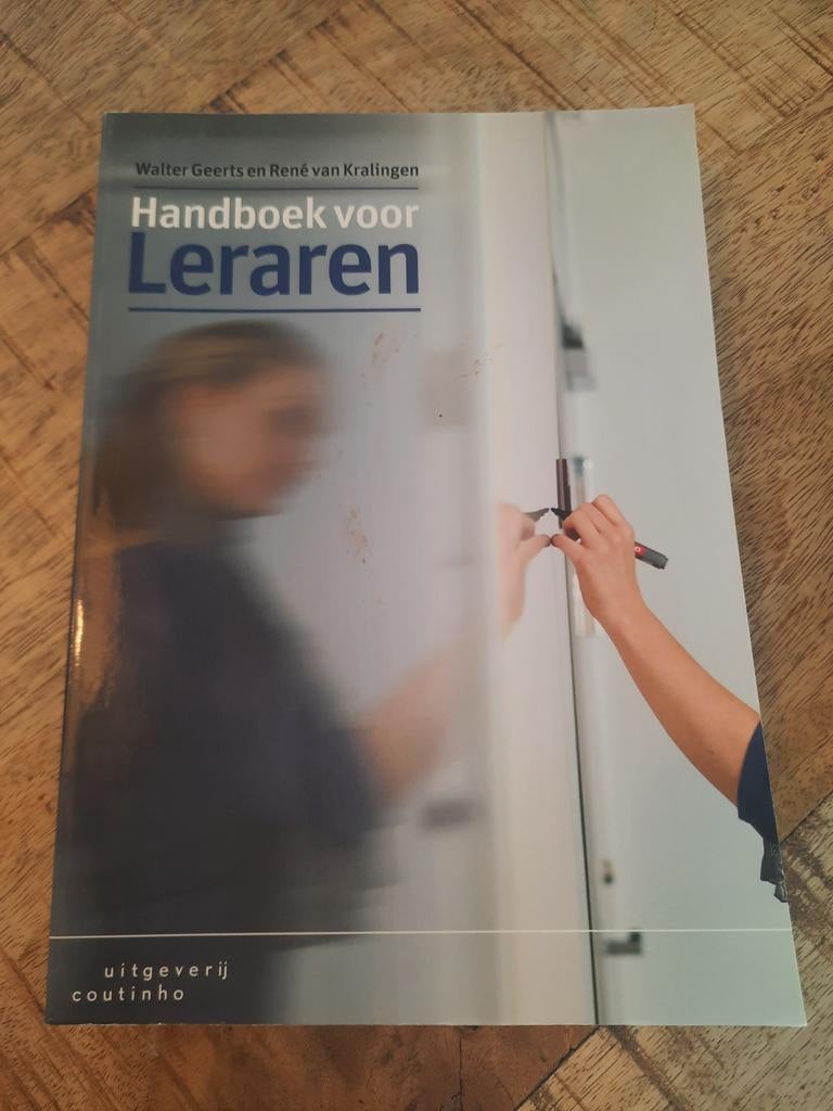 Walter Geerts - Handboek voor leraren, Ophalen, Walter Geerts; René van Kralingen, Sociale wetenschap, Zo goed als nieuw