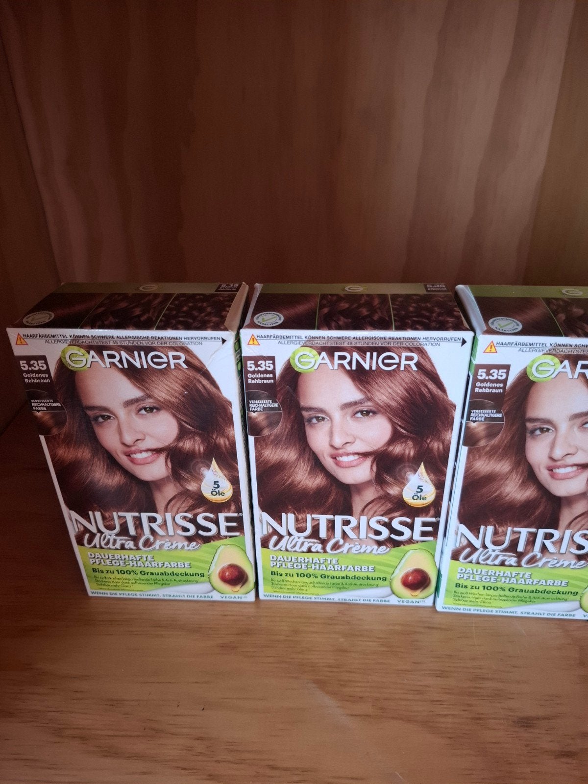 Garnier Nutrisse Ultra Crème Haarverf 5.35 Goudbruin, Ophalen