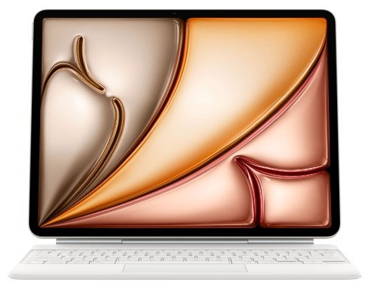 Apple Magic Keyboard iPad Air 13 inch  QWERTY Wit, Computers en Software, Apple iPads, Ophalen, 13 inch of meer, Apple iPad, Wit