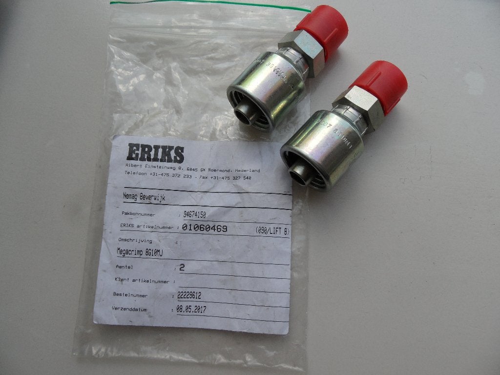 Hydrolische koppelingen G25165-0810 7D07 8G10MJ NIEUW, Ophalen of Verzenden, Nieuw