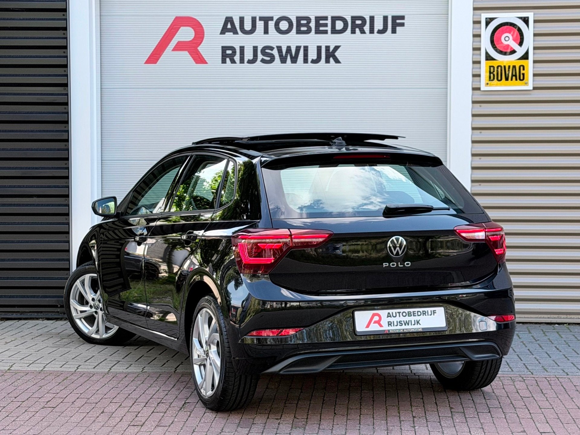 Volkswagen Polo 1.0 TSI Style Pano/AppleCar/Xenon, 95 pk, Zwart, Origineel Nederlands, Bedrijf
