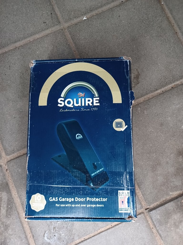 Squire GA5 , Garagedeur beveiliging , Garagedeur slot, Ophalen, Nieuw, Overige materialen, Slot