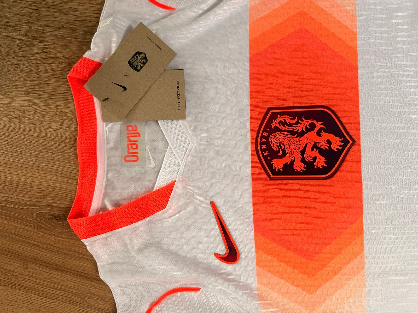 Nederlands Elftal Thuisshirt Oranje KNVB Nike, Kleding | Heren, Sportkleding, Nieuw, Voetbal, Overige maten, Wit, Ophalen of Verzenden