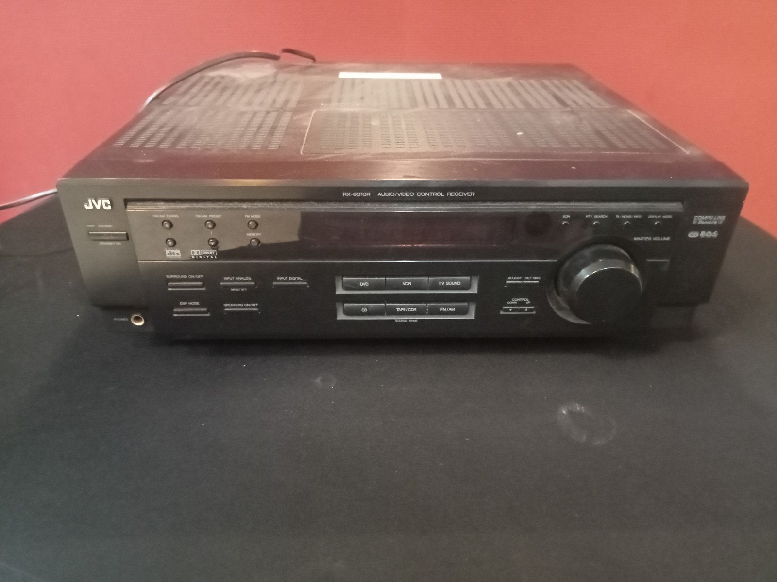 JVC RX-6020R Audio/Video Control Receiver - CD-604, Ophalen, Gebruikt, JVC, 60 tot 120 watt