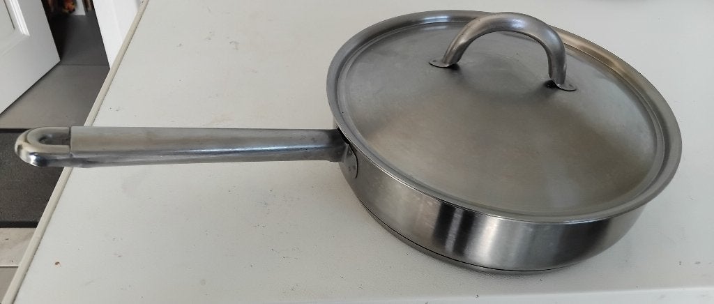 pannen, Ophalen, Zo goed als nieuw, Rvs, Pannenset