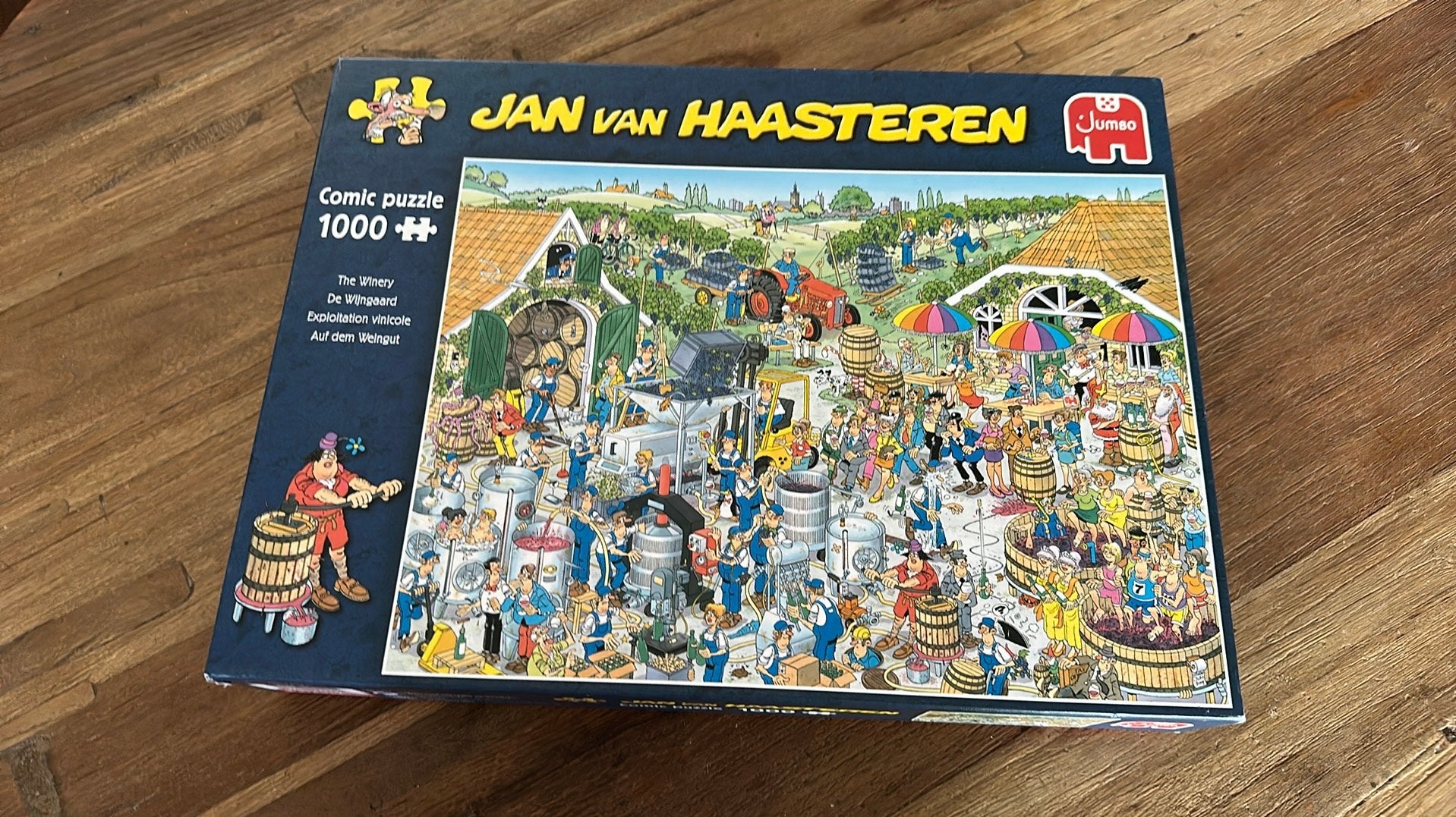 Jan van Haasteren de wijngaard, Ophalen, 500 t/m 1500 stukjes, Zo goed als nieuw