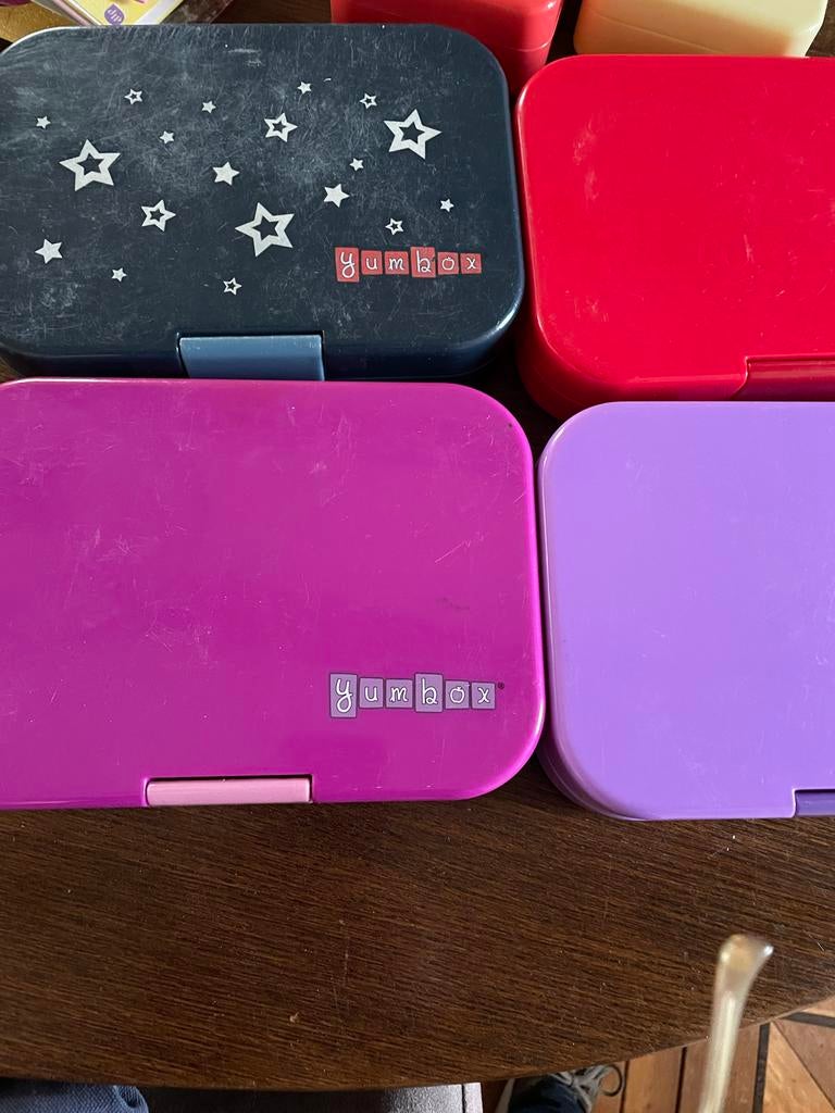 Yumbox Broodtrommels - Diverse Kleuren en Condities, Verzenden, Gebruikt