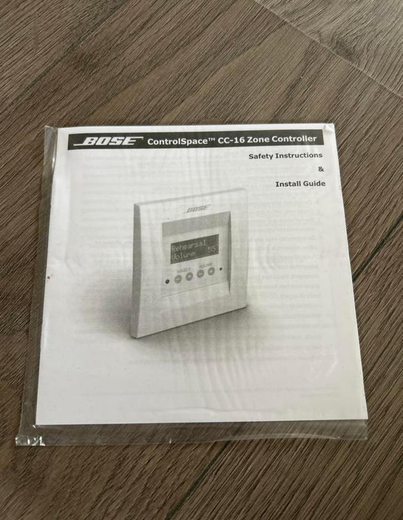 Bose ControlSpace CC-16 Zone Controller, Ophalen of Verzenden, Nieuw