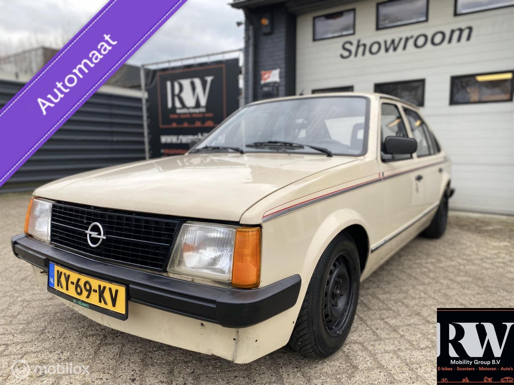 Opel Kadett D 1.3 N 1984 oldtimer *AUTOMAAT*, 60 pk, Wit, Origineel Nederlands, Bedrijf