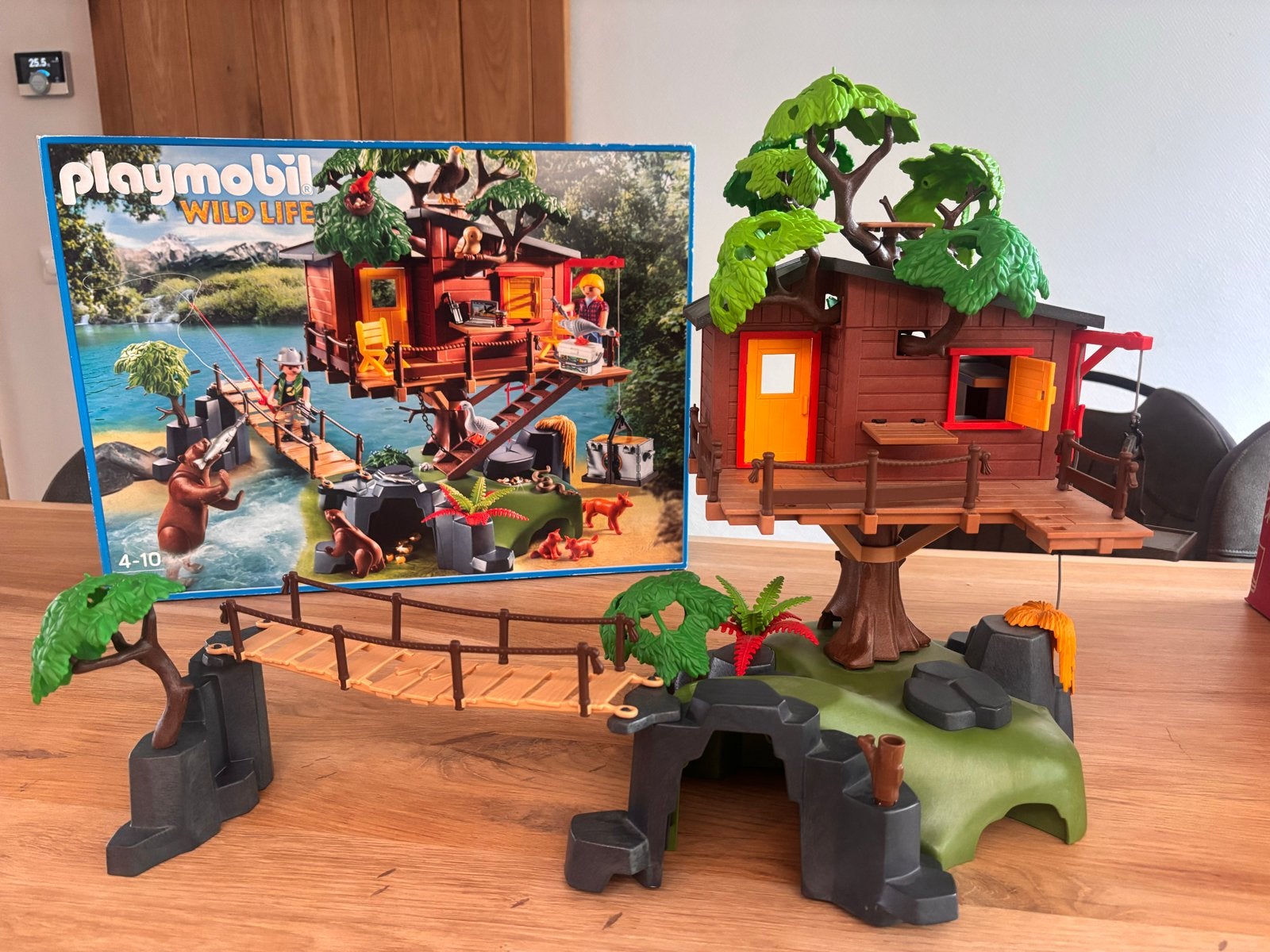 Playmobil Wild Life Boomhut 5557, Ophalen of Verzenden, Zo goed als nieuw, Jongen of Meisje