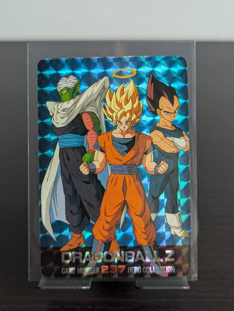 Dragonball Z - 237 - Hero Collection - 2001, Ophalen of Verzenden, Zo goed als nieuw, Losse kaart, Foil