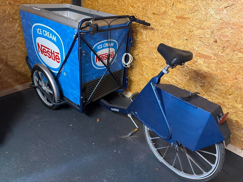 IJscofiets - Unieke Mobiele IJSfiets, Fietsen en Brommers, Fietsen | Bakfietsen, Ophalen, Gebruikt, Goederen, Overige merken